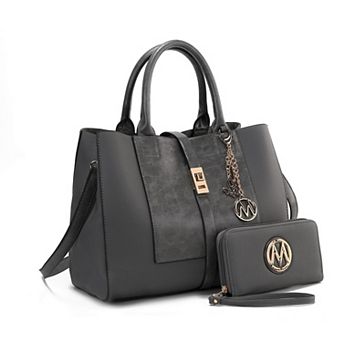 MKF Collection Yola Satchel Bag With Wallet