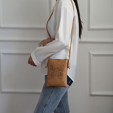 MKF Collection Skyli Butterfly Crossbody Bag