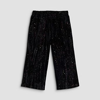 Baby & Toddler Girl Jumping Beans® Crinkle Velour Wide Leg Pants