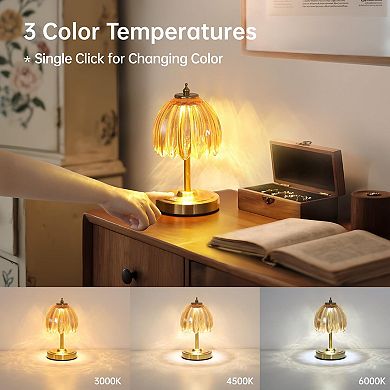 Tulip Small Cordless Touch Lamp Gifts for Mom