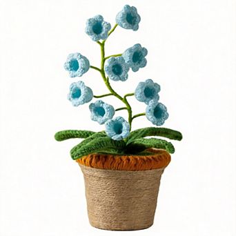 Crochet Lily Table Lamp Birthday Mother's Day Gifts