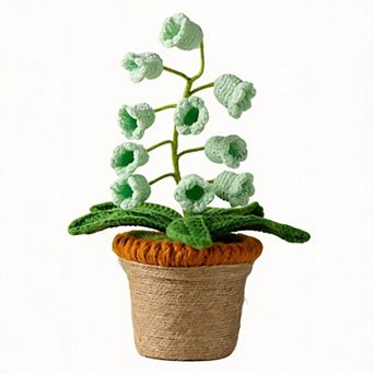 Crochet Lily Table Lamp Birthday Mother's Day Gifts