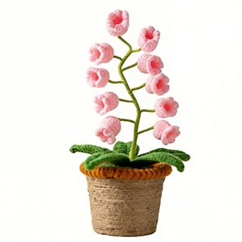 Crochet Lily Table Lamp Birthday Mother's Day Gifts