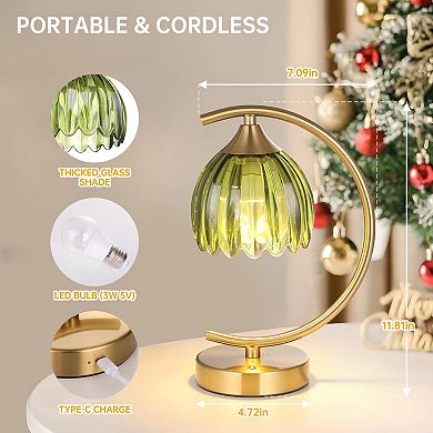 Tulip Cordless Touch Lamp Birthday Mother's Day Gifts