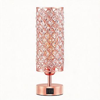 Crystal USB Touch Night Light Birthday Mother's Day Gifts