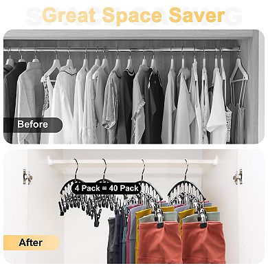 Closet Legging Organizer Yoga Pants Hangers 4pc