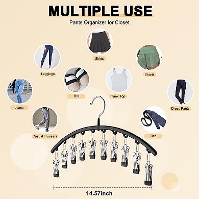 Closet Legging Organizer Yoga Pants Hangers 4pc