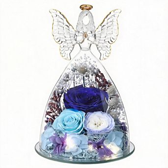 Preserved Rose Angel Anniversary Mother's Day Gift