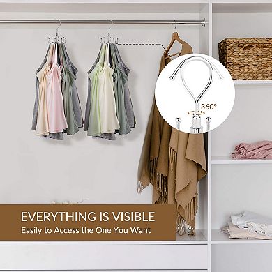 Rotatable Bra Hanger Closet Organizer 2pc