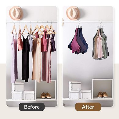 Rotatable Bra Hanger Closet Organizer 2pc