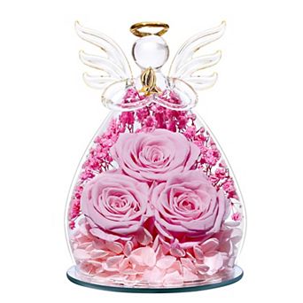 Preserved Rose Angel Birthday Mother's Day Gift