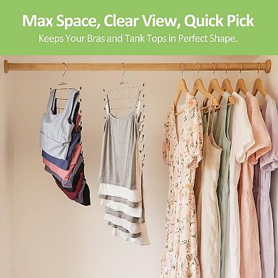 Bra Hangers Space Saving Closet Organizer 2pc