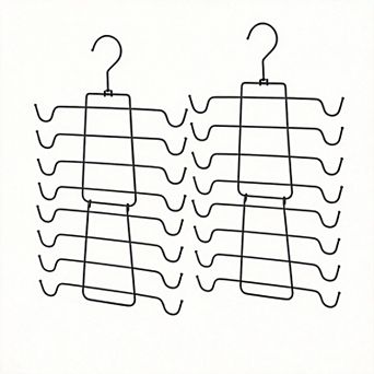 Bra Hangers Space Saving Closet Organizer 2 pc