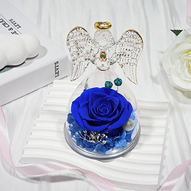 Preserved Roses Angel Mother's Day Birthday Gift