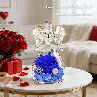 Preserved Roses Angel Mother's Day Birthday Gift
