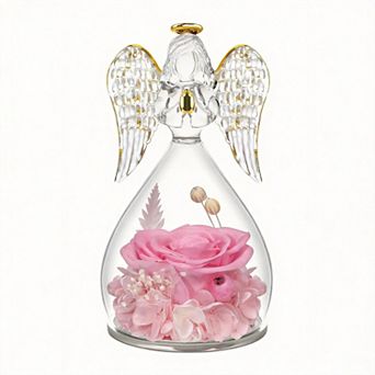 Preserved Roses Angel Mother's Day Birthday Gift