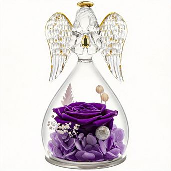 Preserved Roses Angel Mother's Day Birthday Gift