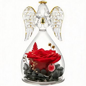 Preserved Roses Angel Mother's Day Birthday Gift