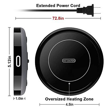 Mug Warmer Gravity-Induction Mother's Day Gifts 2pc