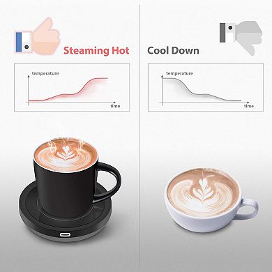 Mug Warmer Gravity-Induction Mother's Day Gifts 2pc