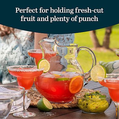 88oz Glass Pitcher With Handle Drink Pitchers 2pc