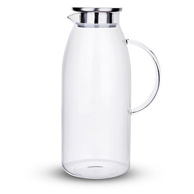 Glass Pitcher with Lid Handle Water Pitcher 100oz