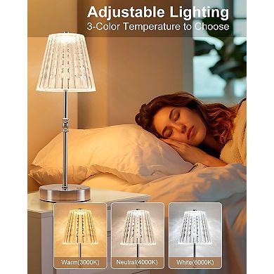 Cordless Crystal Touch Lamp Gifts for Mom