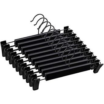 Skirt Hangers With Clips 360° Swivel Hangers 10 pc