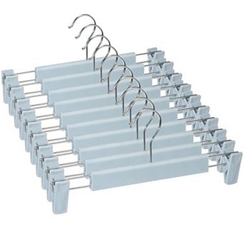 Skirt Hangers With Clips 360° Swivel Hangers 10 pc