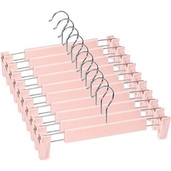 Skirt Hangers With Clips 360° Swivel Hangers 10 pc