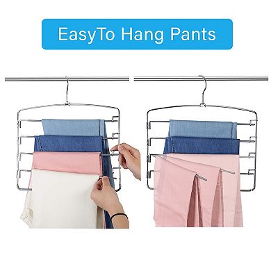 No Slip Pants Hangers Space Saving Hangers 3pc