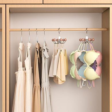 360° Swivel Closet Hanger Bra Organizer 2pc