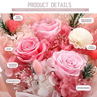 Preserved Roses Anniversary Mother's Day Gift