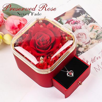Preserved Rose For Mom Birthday Mother's Day Gift