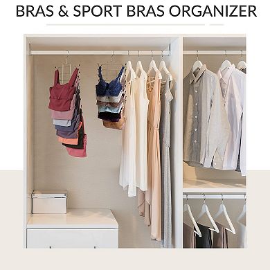 Bra Hangers Space Saving Closet Organizer 2pc