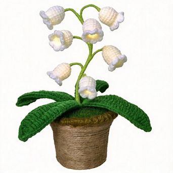 Crochet Lily Lamp Anniversary Mother's Day Gifts