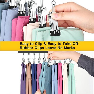Legging Organizer Pants Hanger 360° Rotating 4pc