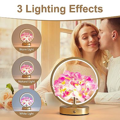 Hydrangeas Cordless Touch Lamp Mother's Day Gifts