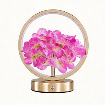 Hydrangeas Cordless Touch Lamp Mother's Day Gifts