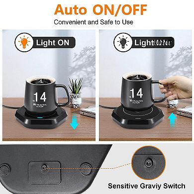 Smart Mug Warmer Gravity Induction Gifts for Mom