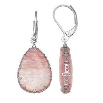 Simply Vera Vera Wang Silver Tone Leverback Teardrop Earrings
