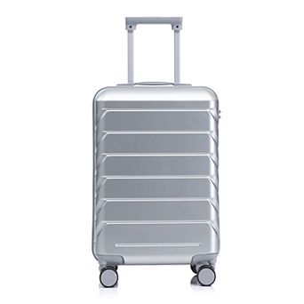 Trikiousd 20 Inch ABS Hard Shell Travel Checked Luggage with Combination Lock
