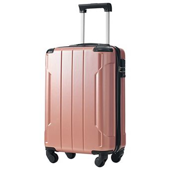 Trikiousd 20" ABS Hardshell Carry-On Luggage with TSA Lock & Spinner Wheels