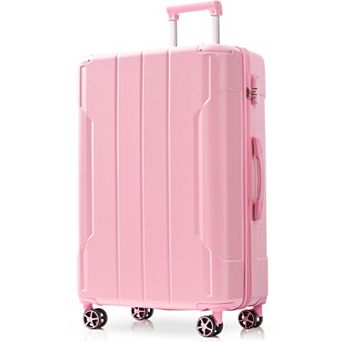 Trikiousd 28" Expandable ABS Hardshell Luggage with TSA Lock & Spinner Wheels