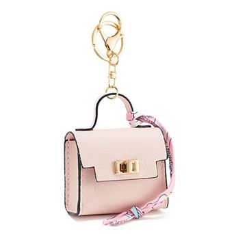 Mini Backpack Keychain Twist-lock Change Purse Key Headset Bag