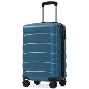 Trikiousd 20" Expandable ABS Hardshell Carry-On Luggage with TSA Lock & Spinner Wheels