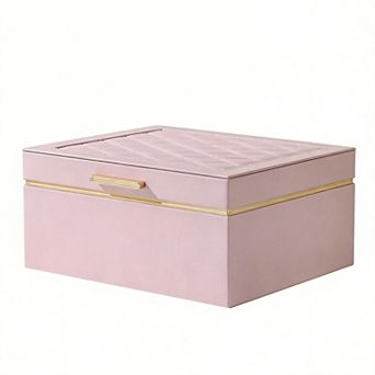 2 Layer Jewelry Box Organizer Mother's Day Birthday Gifts