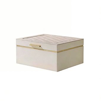 2 Layer Jewelry Box Organizer Mother's Day Birthday Gifts
