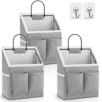 3-Pack Set Waterproof wall-mounted storage bags suitable for kitchens, bedrooms, offices, etc.