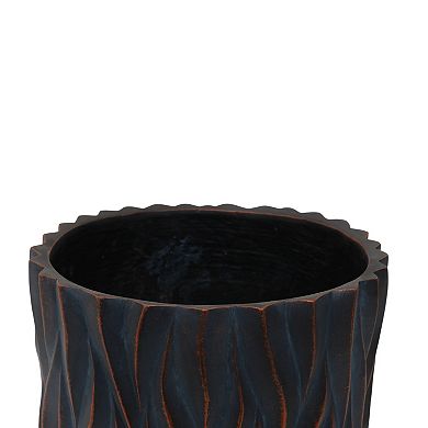 Trikiousd Round Planter Pots Set Includes a Large Planter and a Small Planter, 2-Piece